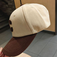 Casquettes de baseball 6 panneaux en gros d'usine, ajustables, en sergé de coton, avec logo brodé en relief, patch personnalisé, unisexe, sport, boucle métallique