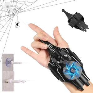 Spider Web Shooters pour enfants Web Launcher String Shooters Toy Halloween Kids Superhero Role-Playing