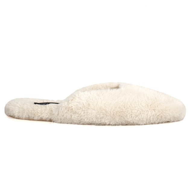 Ultra Lightweight Comfortable Women's Slippers Soft Memory Foam Fur-Lined House Slide for Winter Plush Insole for Girls