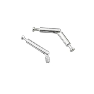 2-in-1 Double-Head Rod Connector Eccentric Wheel Office <b>Desk</b> Assembly Parts Wardrobe 3-in-1 Screw Connectors <b>Shelf</b> Supports - Product Image 2