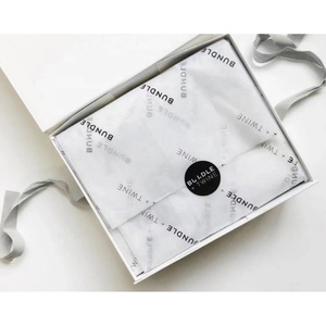 Vente en gros de papier d'emballage cadeau avec logo imprimé personnalisé emballage en papier pour vêtements - Product Image 5