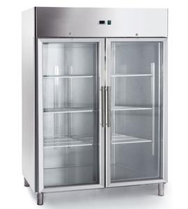 Congelador de gabinete refrigerado vertical de 2 puertas 1180L para hospitalidad - Product Image 2