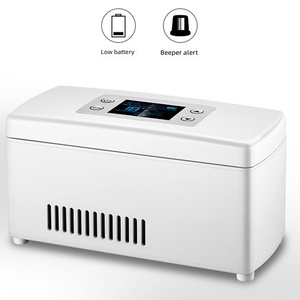 Contenitore <span class=keywords><strong>portatile</strong></span> per insulina scatola diabetica batteria ricaricabile Mini frigorifero frigorifero custodia da viaggio penna per insulina dispositivo di raffreddamento per insulina - Product Image 5