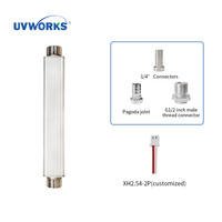 Stérilisateur d'eau UVWORKS Nline UVC avec raccord fileté, purificateur d'eau LED UVC, accessoire de traitement de l'eau pour équipement commercial