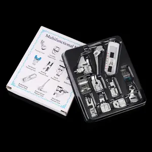 11-teiliges Nähfußset Home Presser Foot Set Multifunktion ales Set Nähfuß für Haushalts nähmaschinen