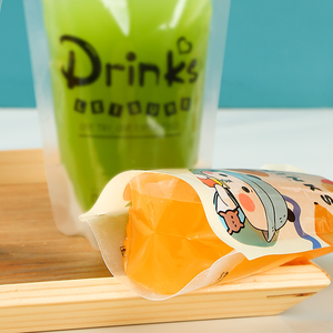 Nhà cung cấp vàng nóng chất lỏng Spout Pouch Túi Túi bóp Bé bao bì thực phẩm Spout Pouch Điền - Product Image 6