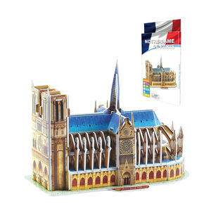 Fai da te assemblare Toy Paper Model Puzzle 3D Notre Dame De <span class=keywords><strong>Paris</strong></span> per bambini - Product Image 3