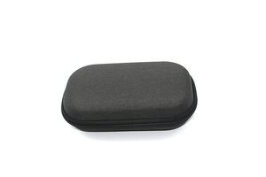 Étuis à lunettes en PU personnalisables, livraison rapide, utilisation en voyage, fermeture à glissière, emballés dans un sac en polyéthylène, fabriqués en CN/VN - Product Image 3