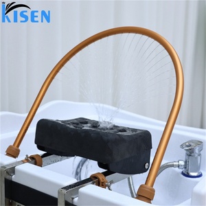 KISEN 2025 Nouveau design de bac de lavage portable pour salon de coiffure et de beauté, mobilier de barbier, lavabo de shampoing - Product Image 6