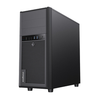 SOHOO- ATX Desktop avec plateaux multi-HDD Mid Tower Computer Workstation PC Case