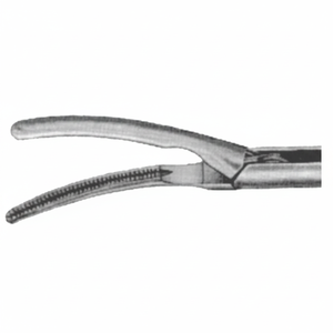 DEBAKEY Curved Grasper Atraumatic 5mm Diameter 33cm Length Stainless Steel <b>Plastic</b> Manual Laparoscopic Bariatric Instruments - Product Image 2