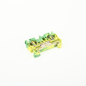 Guan Yang ST4-PE <b>Terminal</b> Block Plastic Spring Inserted Industrial Connector Double Layer Grounding - Product Image 3