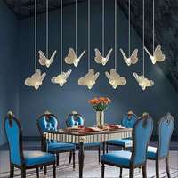 Nouvelle lampe de décoration de scène d'hôtel à 10 têtes en acrylique lumineuse, lustre de fenêtre, accessoires de mariage, décoration de mariage