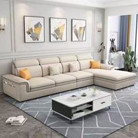 Canapé en tissu technique anti-griffures pour chat, style moderne et minimaliste 2026, idéal pour salon, appartement petit ou grand et location