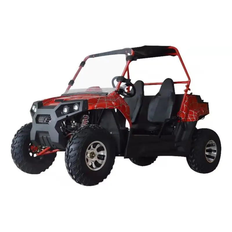 New 200cc UTV 4X4 side by side two seat off road buggy quad bike