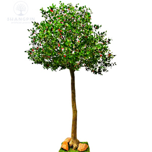 Albero di Ulivo Artificiale Gigante Decorativo da 3 Metri con Foglie Grigie Realistiche - Product Image 6