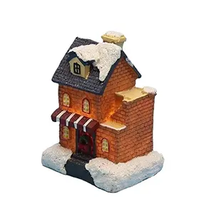 Özel oyun sahne dekor modeli reçine fantezi minyatür bina ev dekor için