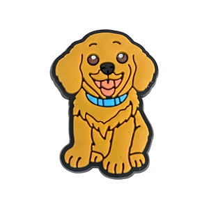 Breloques pour chaussures en forme d'animaux (chien) pour accessoires <span class=keywords><strong>Crocs</strong></span>, sabots, claquettes à bulles, décoration de chaussures DIY, breloques à boucle, cadeau de fête - Product Image 3