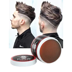 18 Year Experience Arganrro Factory Strong Hold Halal Hair Styling Pomade Wax With Neutrients