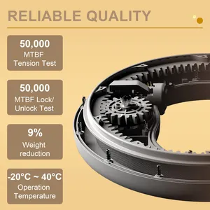 مقود كلب مويستار مطورة من المصنع ، مقود كلب ذكي ، خالي من الأيدي مضاد للصدمات ، مصباح LED للمشي قابل للسحق UFO - Product Image 4