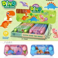 Juego de lanzamiento de anillos de agua de plástico portátil de Navidad, juguete educativo clásico para niños, juguete antiestrés unisex, regalo sorpresa promocional para niños