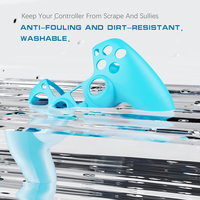 Coque de protection antidérapante en silicone pour manette PS5, colorée, très vendue