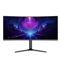 Moniteur incurvé, prix de gros, 34 pouces, 165 Hz, écran d'ordinateur, moniteur PC, 1440p, 2k, 4K, moniteurs de jeu