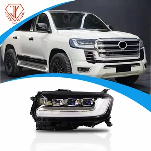 JY Factory Popular Products LC300 Headlamp For Toyota Land Cruiser Lc200 Upgrade To Lc300 Headlight Front Lamp 2008-2022