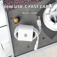 Kabel Data Pengisian Daya Super Cepat 6A 66W Bersertifikasi CE FCC Langsung dari Pabrik, Kabel USB Type-C untuk Ponsel Huawei Mate60 P70 Honor