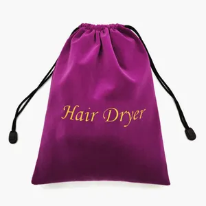 Wholesale Customized Small cotton/Velvet /satin drawstring Bag for Jewelry/Gift