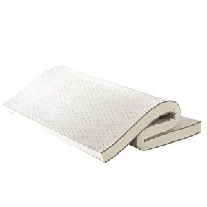 100% 天然乳胶泡沫床垫柔软清洁环保乳胶顶垫睡膜床垫