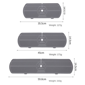 Modern Reusable Spot Faucet Drain Mat Kitchen Sink Silicone Bathroom Washbasin Surface Splash-proof Mat Huangshi Brand Model - Product Image 4