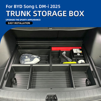 Boîte de rangement arrière en ABS OEM pour coffre de voiture, organisateur de chargement latéral étanche pour BYD Song L DM-i 2024, vente en gros