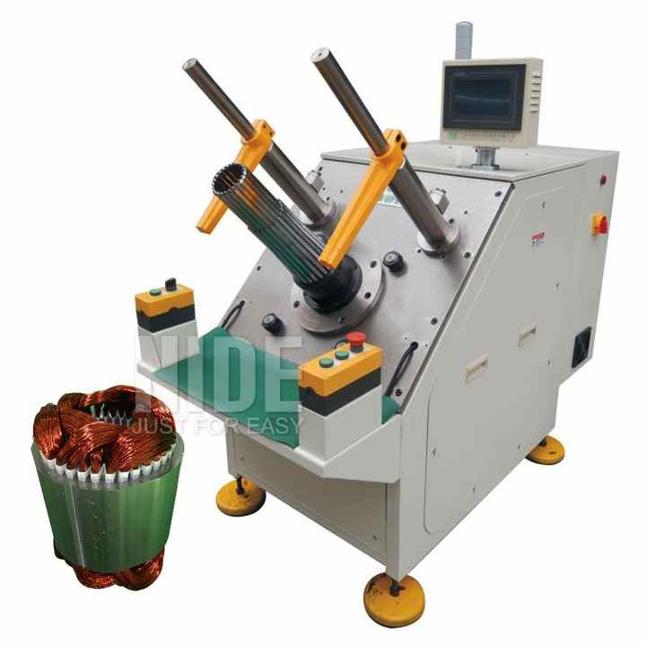 Semi-auto Single Phase Miniature Stator Winding Inserting Machine for ...