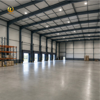 Nave Industrial Metálica de Acero Personalizada de Techo Abierto, con Energía Solar y Múltiples Almacenes, para Centro Logístico y Taller