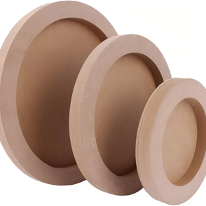 Pannelli Rotondi in MDF Grezzo all'Ingrosso, Cornici in Legno Personalizzate per Dipinti, <span class=keywords><strong>Disegni</strong></span>, Arte con Colata di Resina, Fai da Te, Lavorazioni in Argilla - Product Image 1