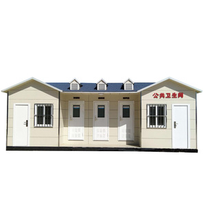 Toilettes portables en panneaux sandwich, design moderne, pour lieux publics, durables, utilisation en extérieur - Product Image 1