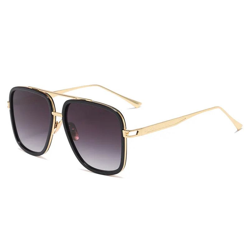 Fashion brillen designer frame gold sunglasses men golf frame brand glasses eyewear lentes de sol por mayor