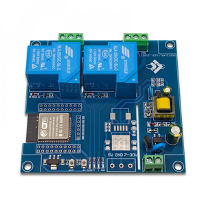 Nouvelle carte de développement WiFi <span class=keywords><strong>ESP32</strong></span> avec module relais double canal 30A, prise en charge de la télécommande, alimentation CA <span class=keywords><strong>220V</strong></span>, broches UART réservées - Product Image 1