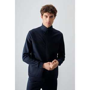 Conjunto Deportivo Azul Marino para Hombre, Corte Estándar, Casual, Transpirable, Tela de 360 Gramos - Product Image 2