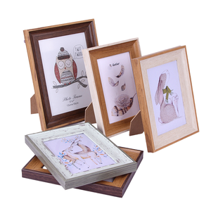 KT 친환경 플라스틱 UV 프린팅 접이식 모던 첫해 신생아 12개월 아기 손발자국 사진 액자 키트 - Product Image 6
