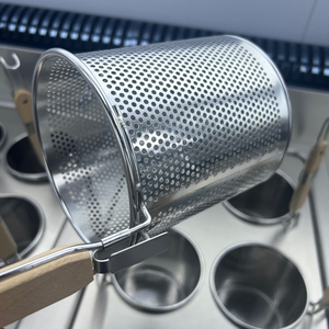 Machine à Cuire les Pâtes et Nouilles Électrique Professionnelle en Acier Inoxydable avec Contrôle de Température et 12 Paniers, Certifiée CE - Product Image 4