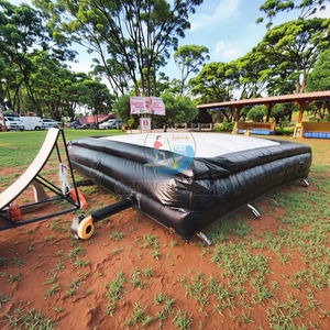 Airbag d'entraînement gonflable sécurisé avec souffleur - Tapis <span class=keywords><strong>de</strong></span> chute personnalisé <span class=keywords><strong>de</strong></span> haute qualité <span class=keywords><strong>pour</strong></span> BMX, <span class=keywords><strong>VTT</strong></span>, FMX et entraînement <span class=keywords><strong>de</strong></span> saut à ski - Product Image 2
