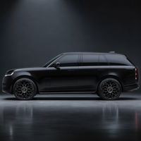 Jantes Yufei en maille nid d'abeille forgées en aluminium 6061-T6 22x9.5J 5x120 Offset personnalisé Noir brillant Monobloc pour Range Rover L460 SUV