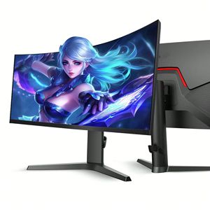 Fabrik 18,5 19 22 24 27 32 34 37,5 40 49 zoll gebogener flacher computermonitor 1k 2k 3k 4k led-bildschirm optionale monitore gaming - Product Image 1