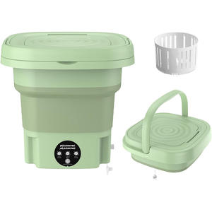 Lavadora Plegable para Ropa Pequeña, Ropa de Bebé, Lavadora Pequeña Ideal para Viviendas Pequeñas, Viajes y Campamentos - Product Image 1