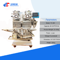 Machine automatique de formage de pâtisserie fourrée aux pépites de chocolat YC-400 - Mélangeur alimentaire industriel multifonctionnel en acier inoxydable 304