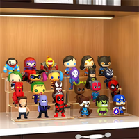 Support de table transparent à 3 niveaux, étagères de présentation en acrylique pour figurines, étagères de présentation à étages, porte-parfum, supports à cupcakes