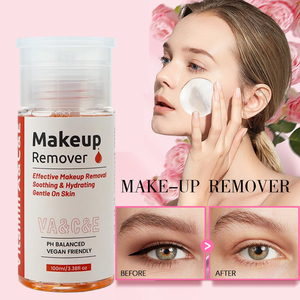 Agua <span class=keywords><strong>Desmaquillante</strong></span> con Cabezal Dosificador, Limpiador Facial, <span class=keywords><strong>Desmaquillante</strong></span> para Rostro/Labios/Pestañas, Agua Micelar con Vitamina C - Product Image 1