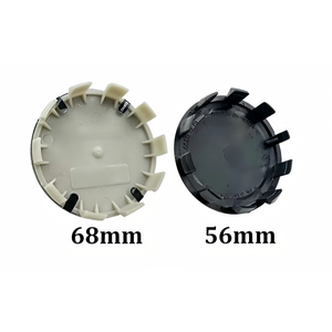 Tapas de Centro de Rueda de Aluminio para Coche, Emblema de Insignia, Compatibles con E46 E90 F30 F10 G30, 56mm 68mm, <span class=keywords><strong>Tapacubos</strong></span> Centrales de Rueda para Automóvil - Product Image 2